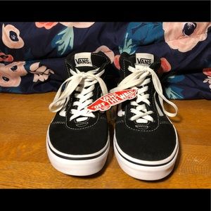 Black youth high top vans